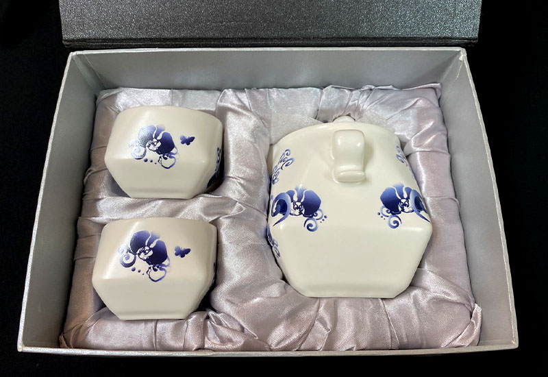 青龍天燈茶具組一壺二杯 1壺2杯